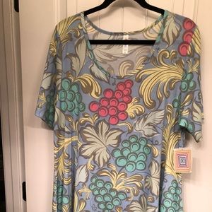Fruit Pattern Tunic (LuLaRoe Perfect T)